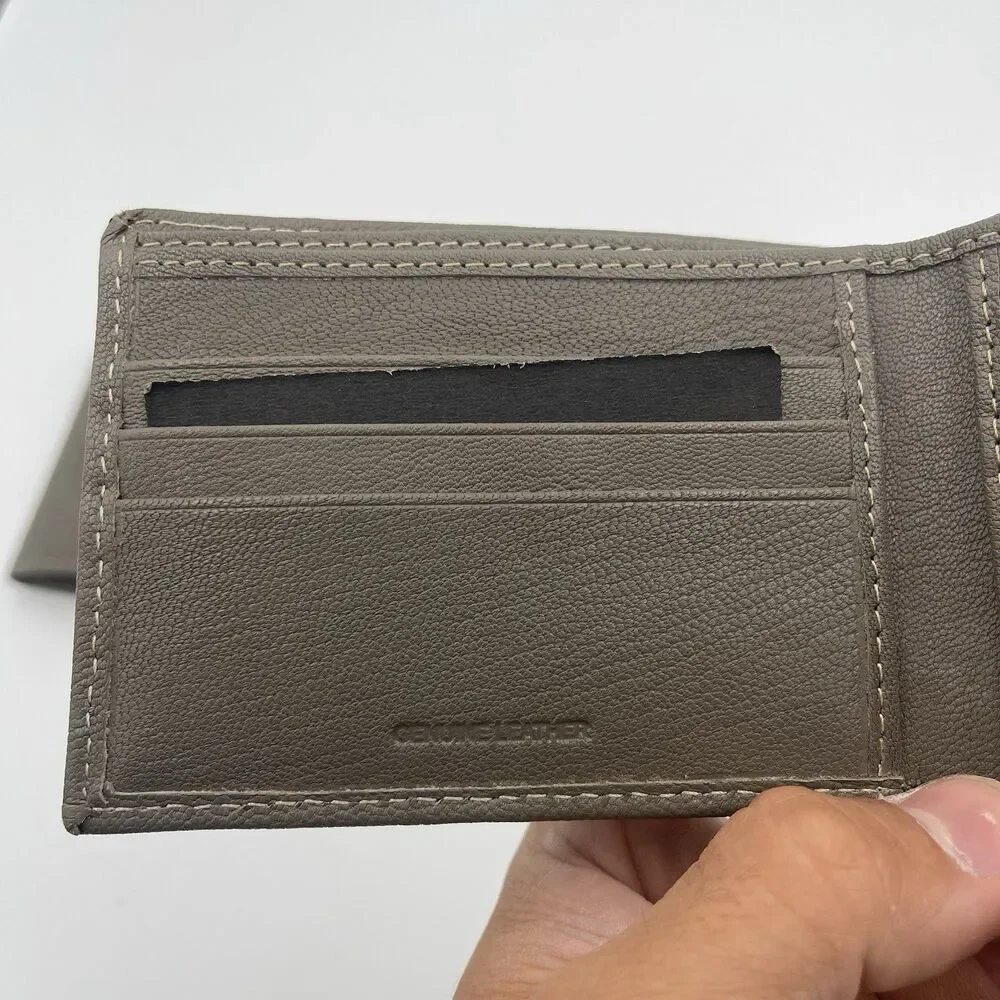 Timberland Men's RFID Blocking Wallet – Genuine Leather Removable ID Holder NWT